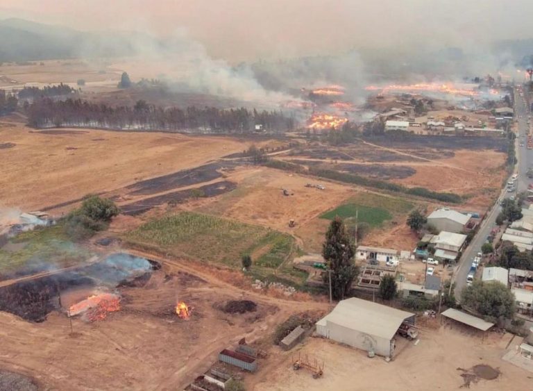 Incendio En Coelemu Arrasa Con Viviendas Y Aserraderos