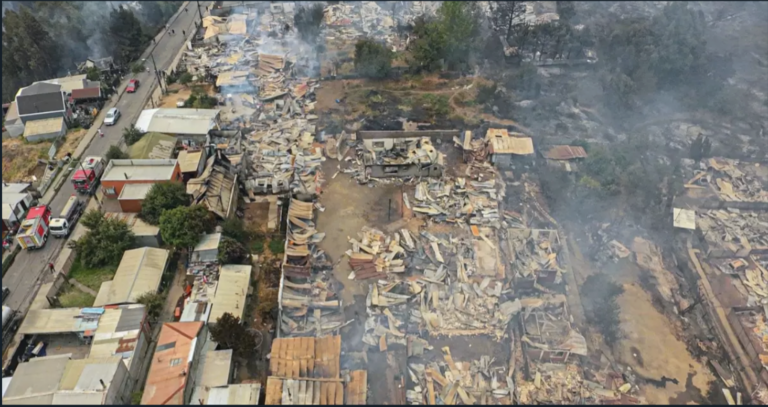 Gobierno anuncia bono para damnificados por incendios en Biobío y Ñuble ...