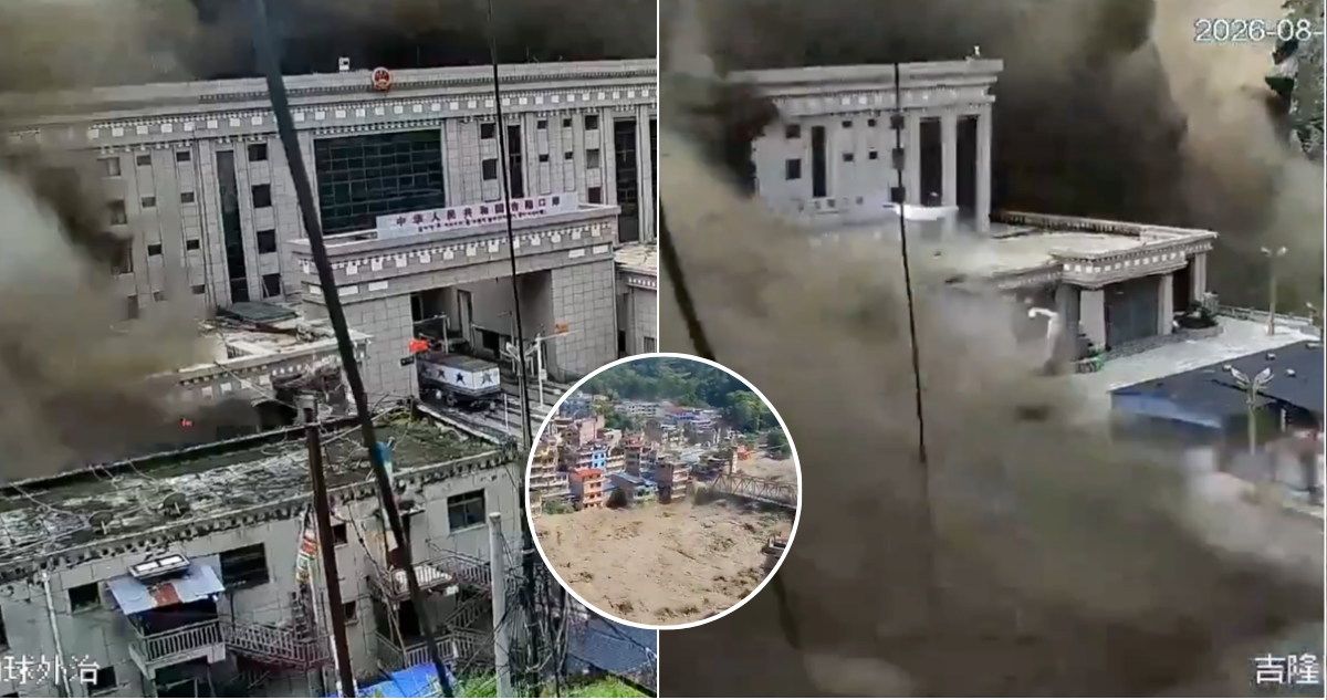 Videos: una devastadora inundación en Nepal deja al menos 16 muertos y 390 personas desaparecidas